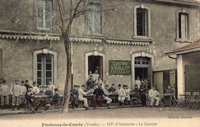 137e d'Infanterie - La Cantine