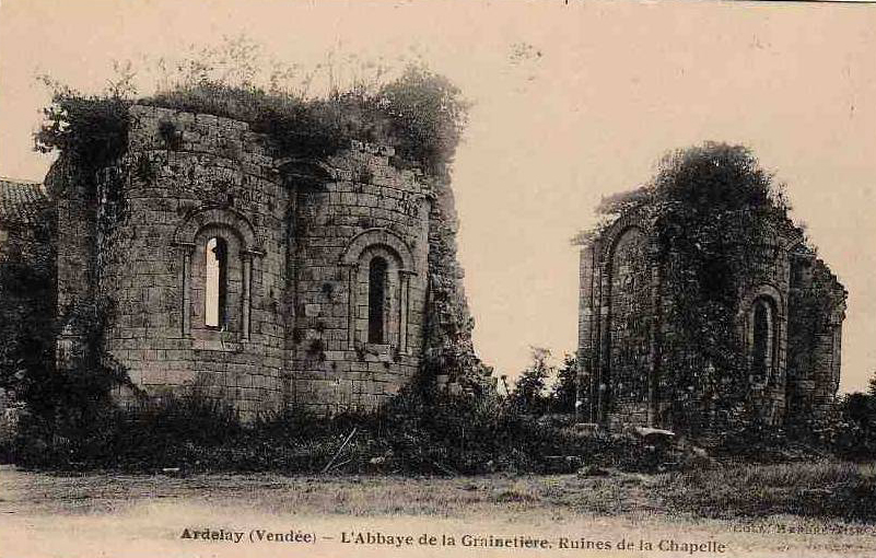 Abbaye de la Grainetière - Ruines de la Chapelle
