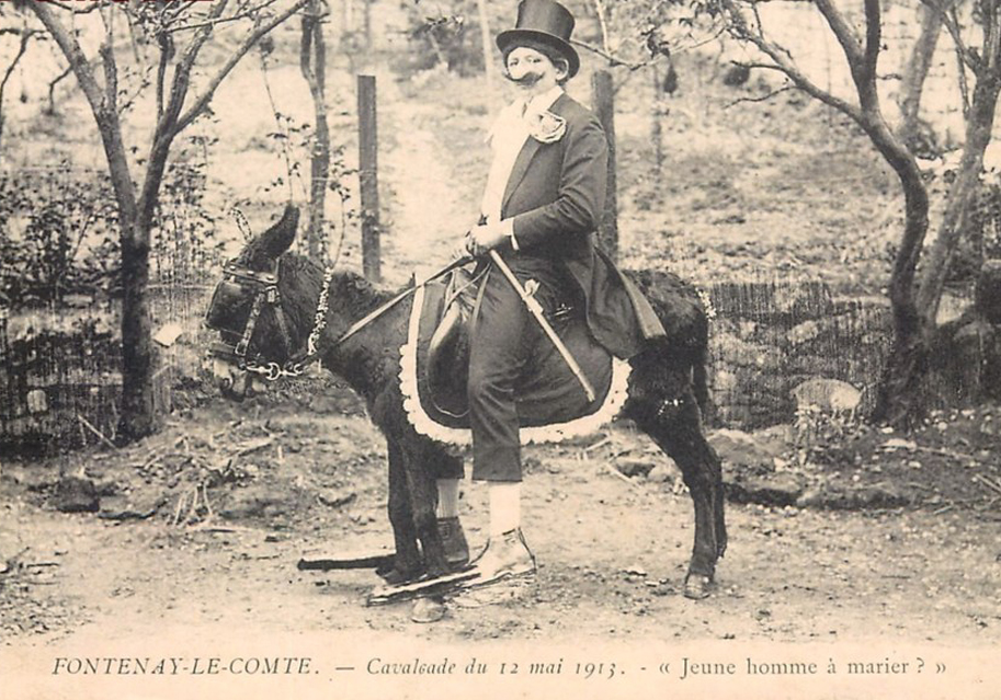 Cavalcade du 12 mai 1913 - Jeune homme à marier