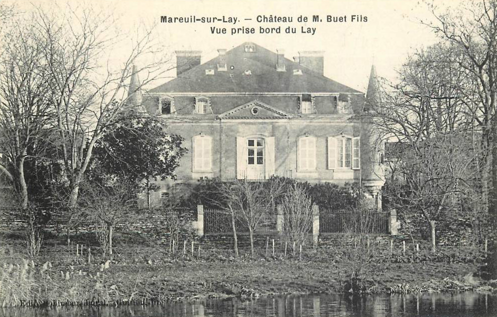 Château de M. Buet Fils - Vue prise bord du Lay