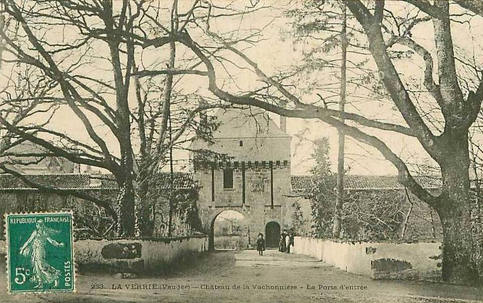 Château de la Vachonnière - La Porte d'entrée