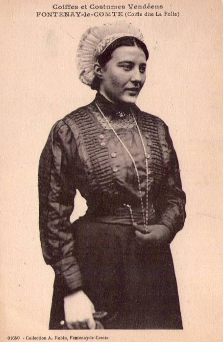 Coiffe dite La Folle