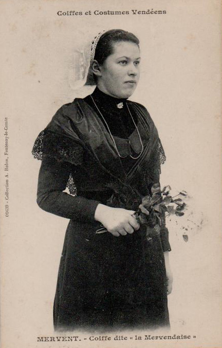 Coiffe dite La Mervendaise