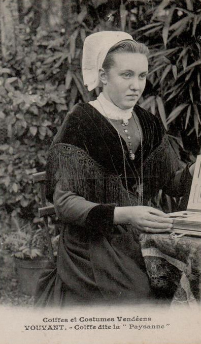 Coiffe dite La Paysanne