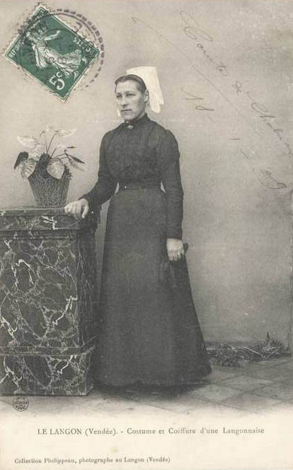 Costume d'une Langonnaise