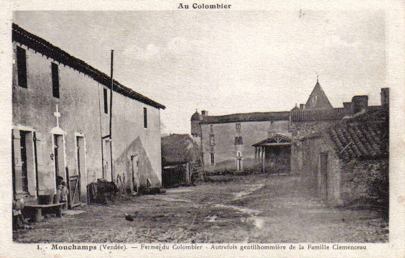 Ferme du Colombier - Gentilhommière de la famille Clémenceau