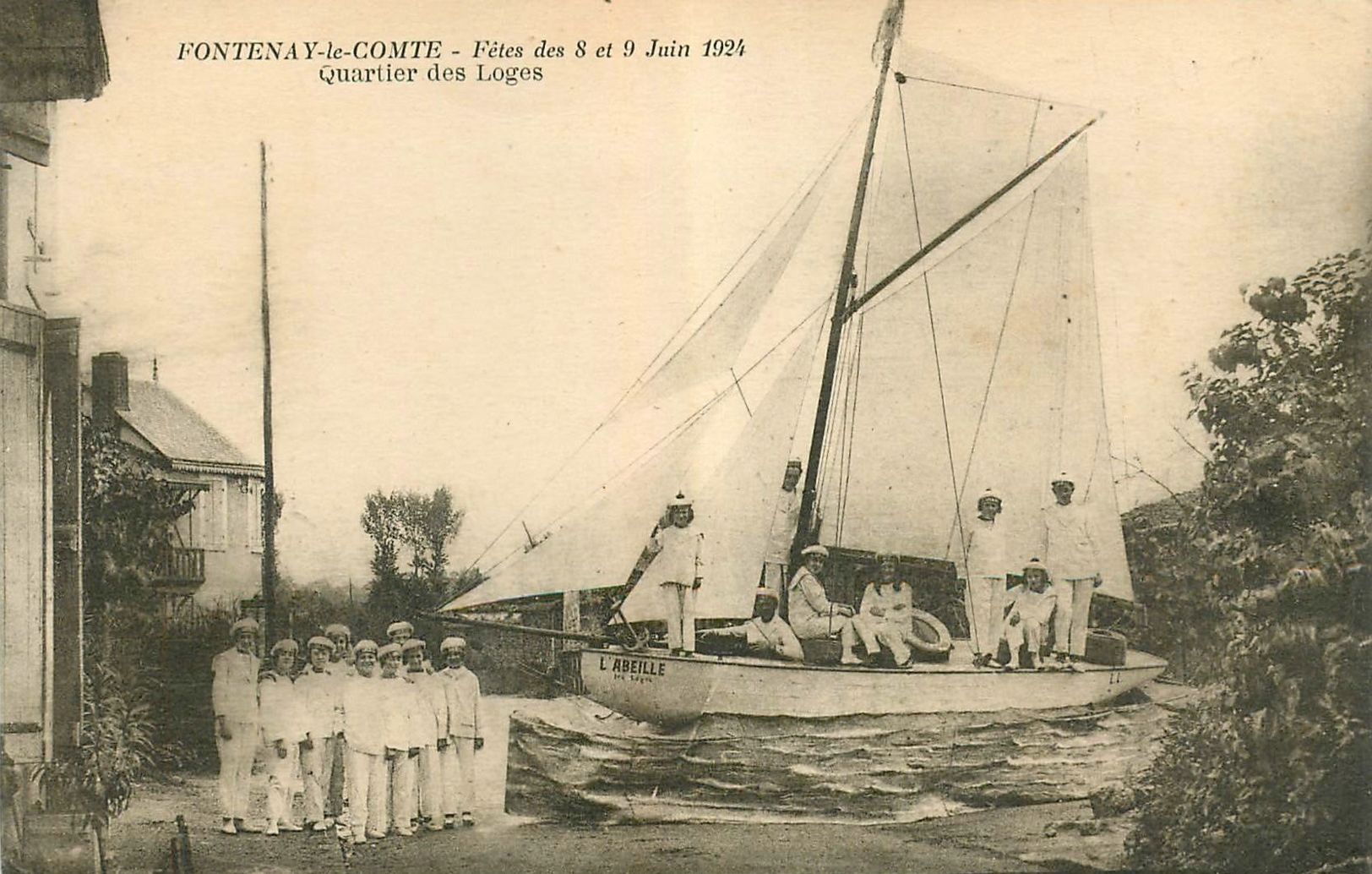 Fêtes des 8 et 9 juin 1924 - Quartier des Loges 2