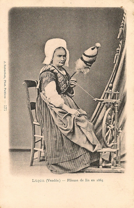 Fileuse de lin