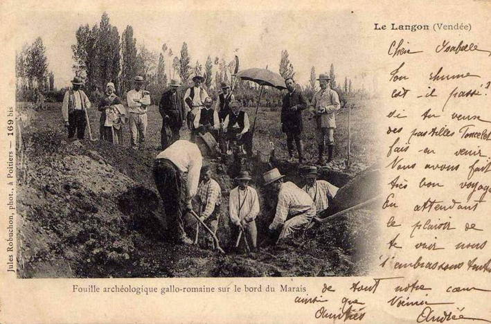 Fouille archéologique gallo-romaine