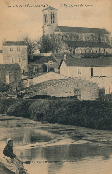 L'Eglise vue du Canal