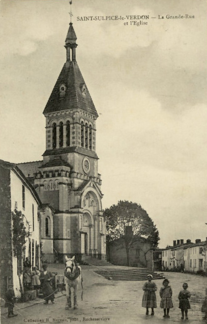 La Grande-Rue et l'Eglise