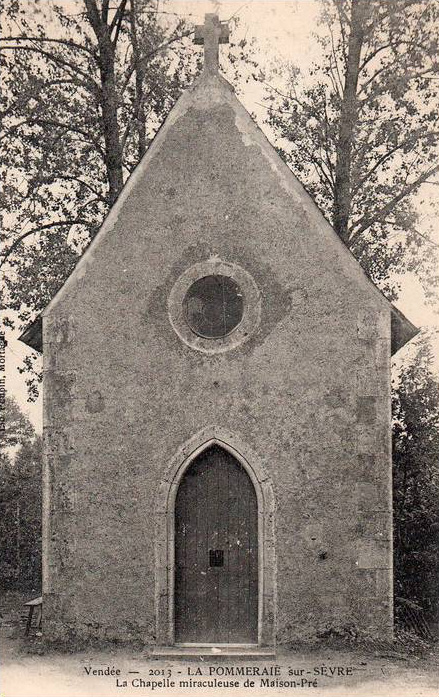 La chapelle miraculeuse de Maison-Pré