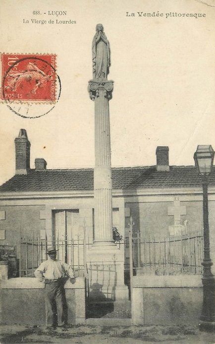 La vierge de Lourdes