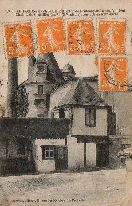 Le Poiré sur Velluire - Château Chatellier-Barlot