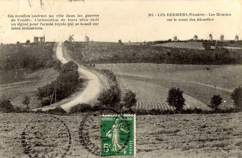 Les Moulins sur le mont des Alouettes