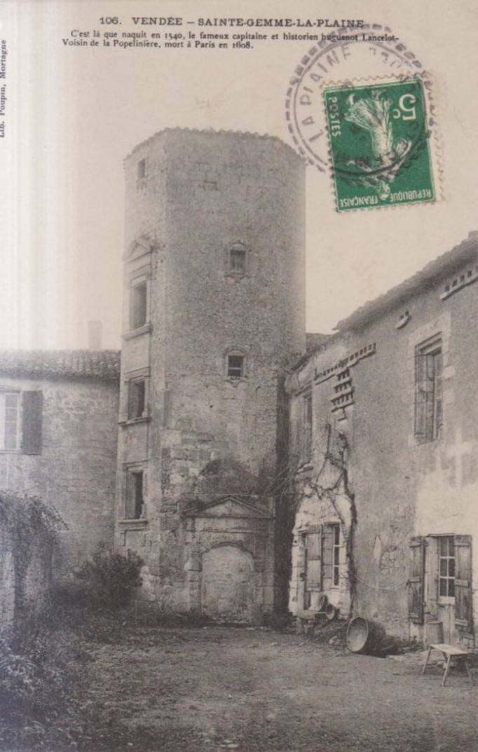 Maison natale de Lancelot du Voisin sieur de La Popelinière