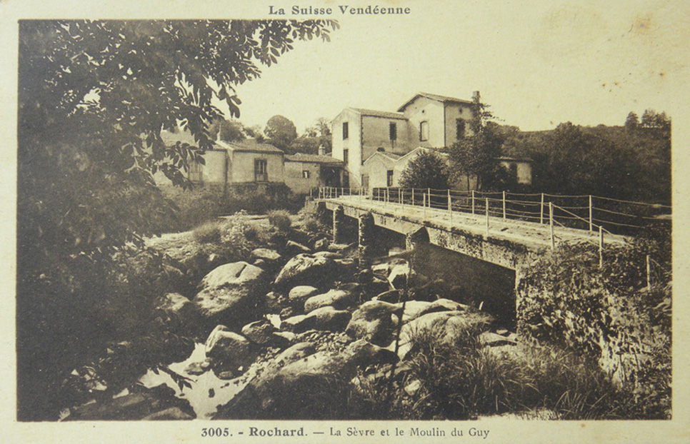 Rochard - La Sèvre et le Moulin du Guy
