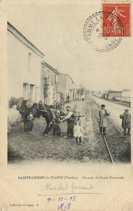 Un coin de Route Nationale