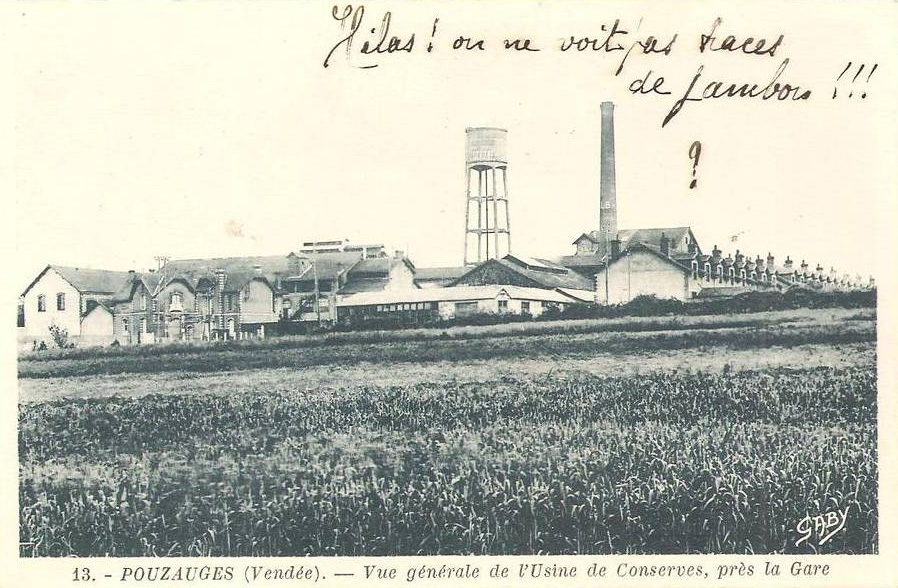 Usine de conserves près la Gare - Fleury Michon