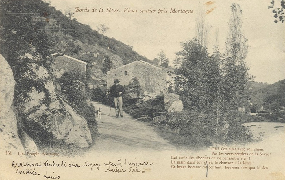 Vieux sentier près Mortagne